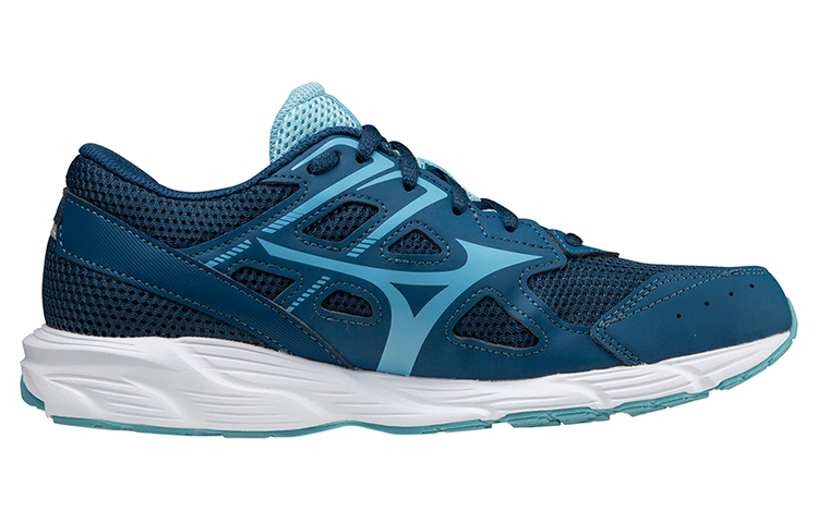 Order (W) Mizuno Spark 6 ''Blauw Wit'' Sneakers K1GA210417