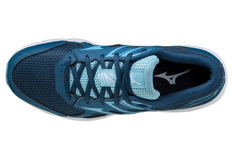Lookbook (W) Mizuno Spark 6 ''Blauw Wit'' Sneakers K1GA210417