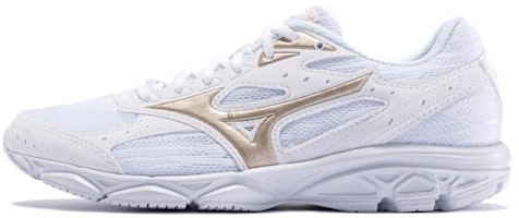 (Women) Mizuno Spark 3 White/Gold K1GL180321 (Women) Mizuno Spark 3 White/Gold K1GL180321