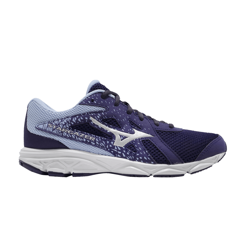 (Women) Mizuno Stargazer 2 Wide 'Silver Blue'  K1GA205114
