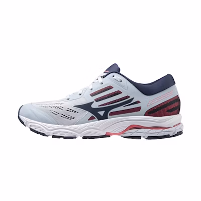 (W) Mizuno Stream 2 'Grey Blue Red'