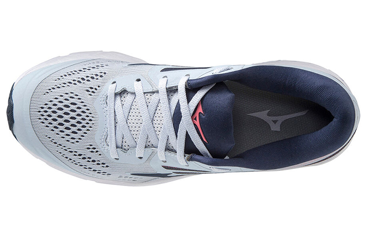 Lookbook (W) Mizuno Stream 2 ''Grijs Blauw Rood'' J1GD191929