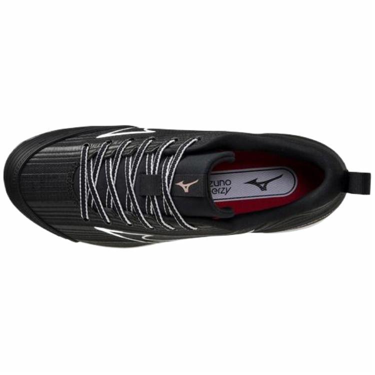 Lookbook (W) Mizuno Sweep 6 Low 'Hitam Putih' 320662-9000