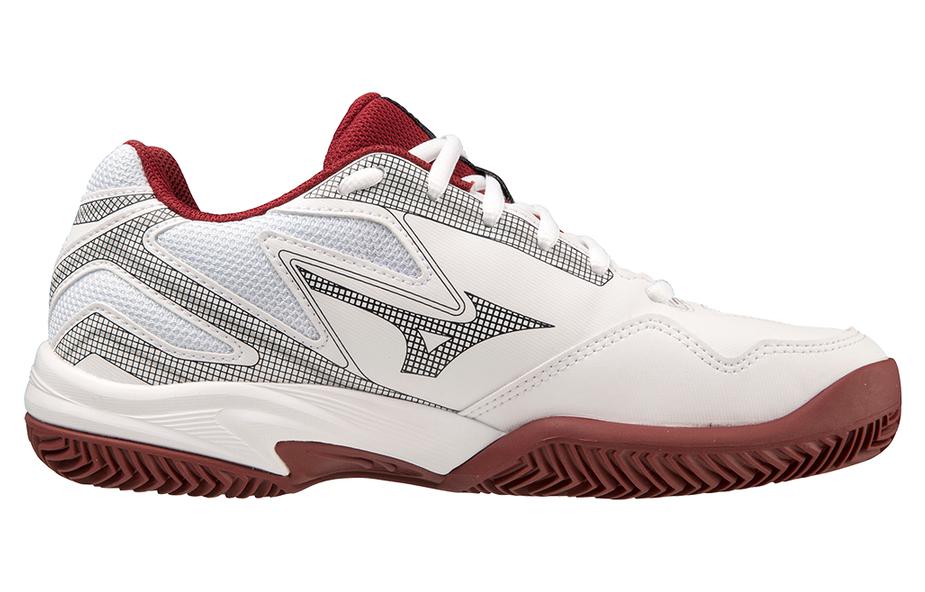 Order Mizuno 舒適 防滑耐磨 低筒 網球鞋 女款 白紅色