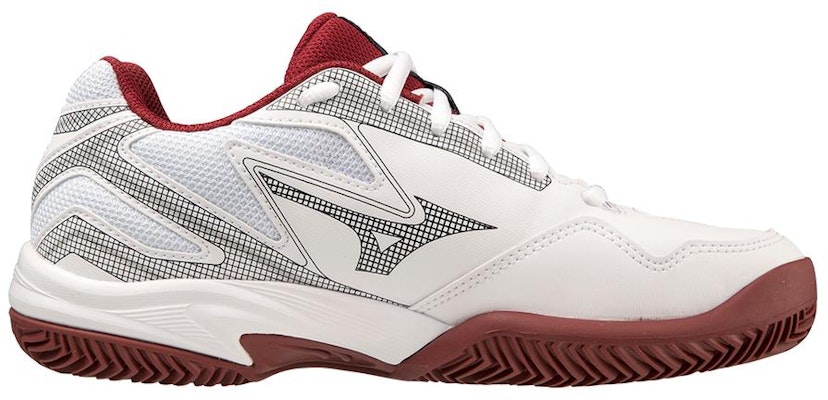 Mizuno 舒適 防滑耐磨 低筒 網球鞋 女款 白紅色 Order Mizuno 舒適 防滑耐磨 低筒 網球鞋 女款 白紅色