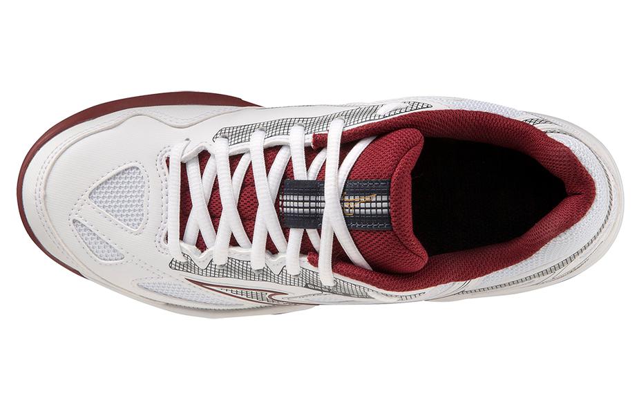 Lookbook (W) Scarpe da Tennis Mizuno Low ''Bianco Rosso'' 61GC232664