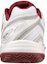 Shop Mizuno 舒適 防滑耐磨 低筒 網球鞋 女款 白紅色