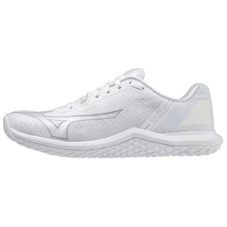 (Women) Mizuno TF-11 'Triple White'  520020-0000