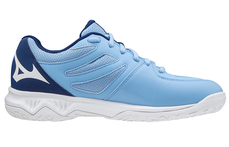 Order (W) Mizuno Thunder Blade 2 'Putih Biru' Sepatu Olahraga V1GC197029