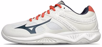 (Women) Mizuno Thunder Blade 2 Shoes 'White Red Grey' V1GC197055 (Women) Mizuno Thunder Blade 2 Shoes 'White Red Grey' V1GC197055