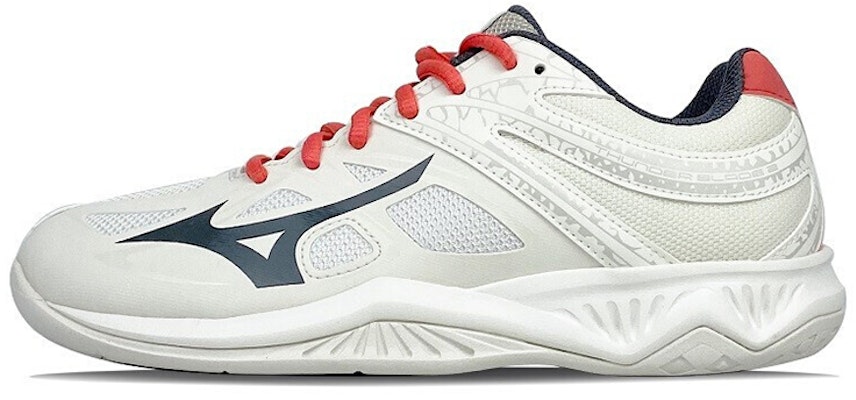(Women) Mizuno Thunder Blade 2 Shoes 'White Red Grey' V1GC197055 Buy (Women) Mizuno Thunder Blade 2 Shoes 'White Red Grey' V1GC197055