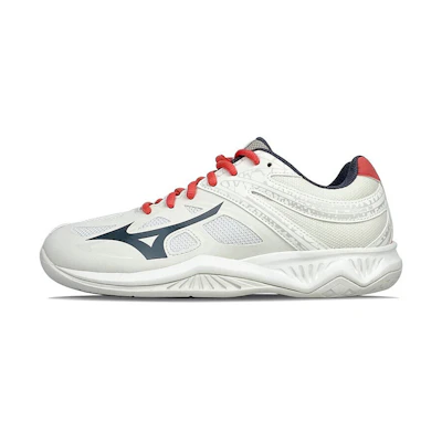 (W) Mizuno Thunder Blade 2 Shoes 'White Red Grey'