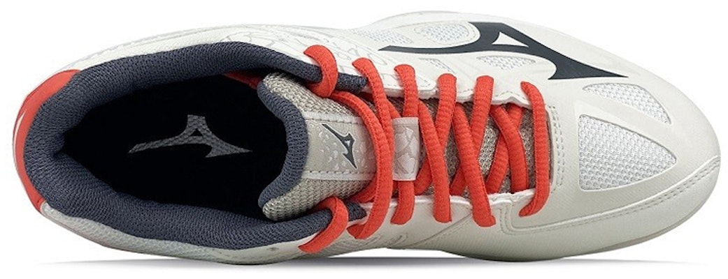 (Women) Mizuno Thunder Blade 2 Shoes 'White Red Grey' V1GC197055 Lookbook (Women) Mizuno Thunder Blade 2 Shoes 'White Red Grey' V1GC197055