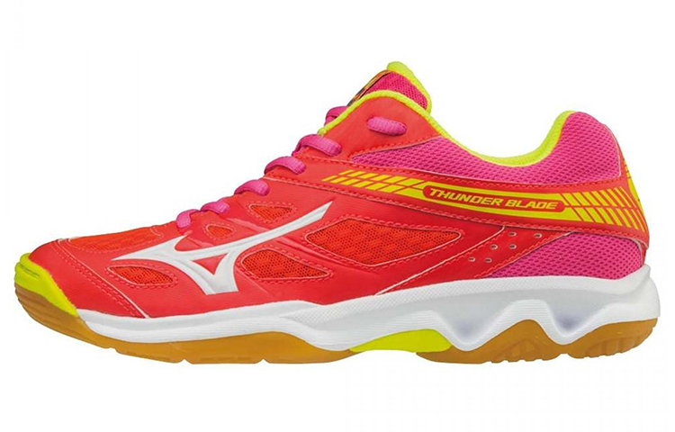 (Women) Mizuno Thunder Blade 'Pink Red Yellow'  V1GC177046