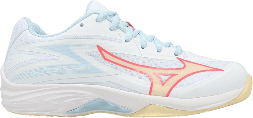 (Women) Mizuno Thunder Blade Z 'White Calypso Coral Pale Banana' V1GC237030 Buy (Women) Mizuno Thunder Blade Z 'White Calypso Coral Pale Banana' V1GC237030