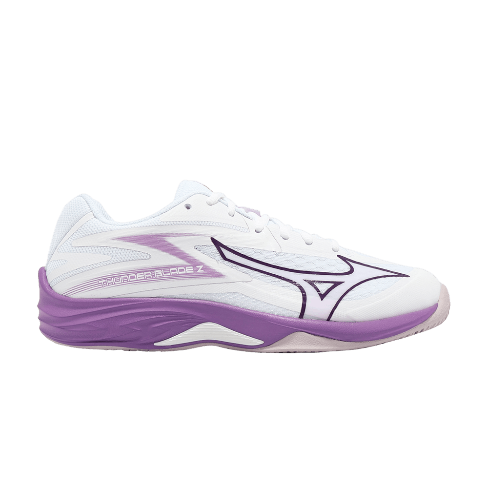 (W) Mizuno Thunder Blade Z 'White Patrician Purple'