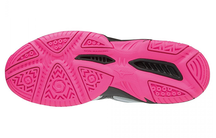 Shop (W) Mizuno Volleybalschoenen Low ''Roze Wit Zwart'' V1GC178063