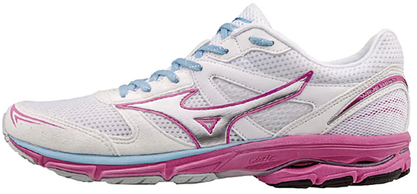 (W) Mizuno Wave Aero 15 ''Wit Roze'' J1GB163505 Buy (W) Mizuno Wave Aero 15 ''Wit Roze'' J1GB163505