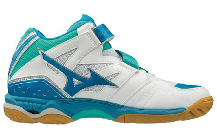 (W) Mizuno Wave Artemis 4 Mid 'White Green Blue' 圖 2