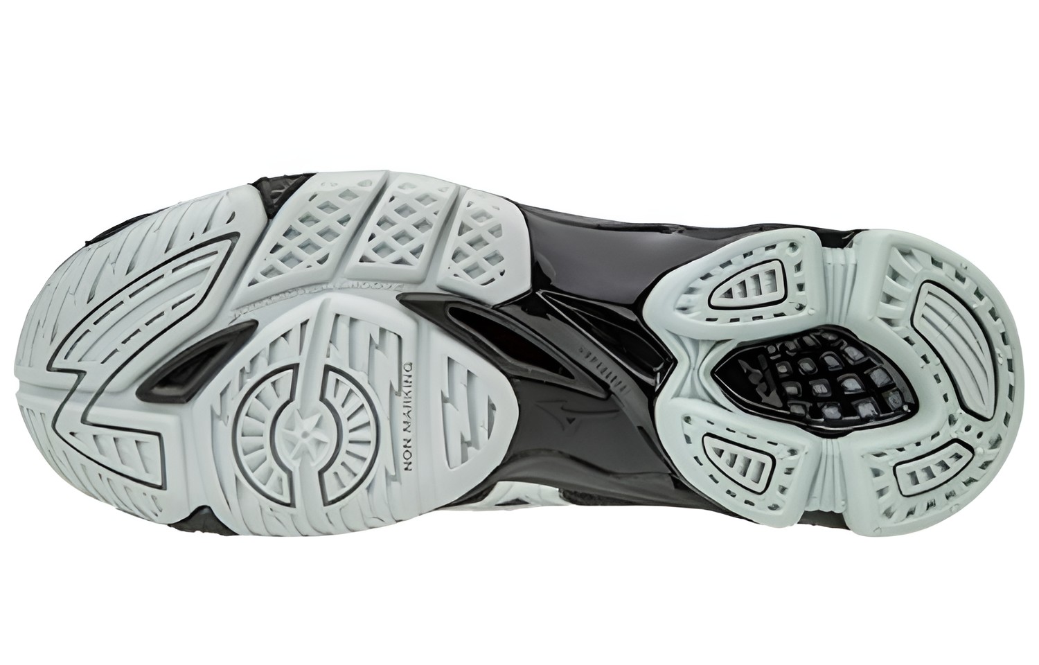 Shop (W) Mizuno Wave Bolt 7 ''Schwarz Silber'' V1GC186003