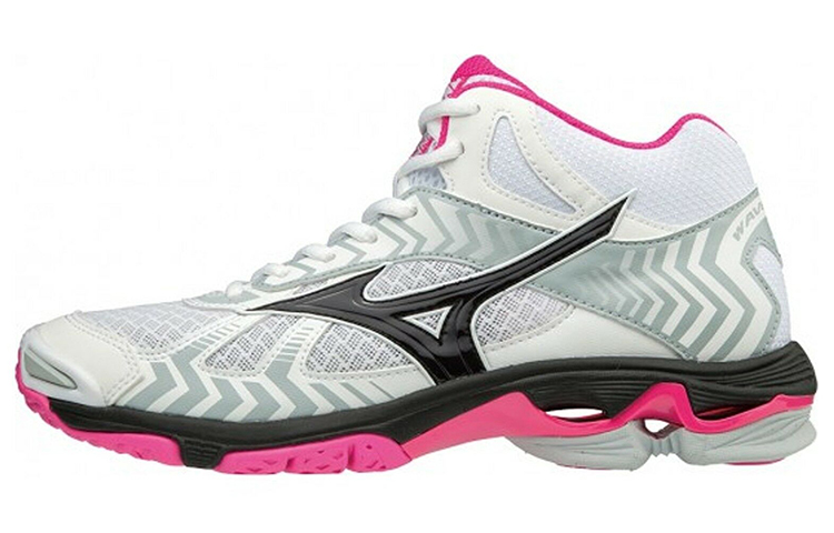 (Women) Mizuno Wave Bolt 7 Mid 'White Pink' V1GC186564