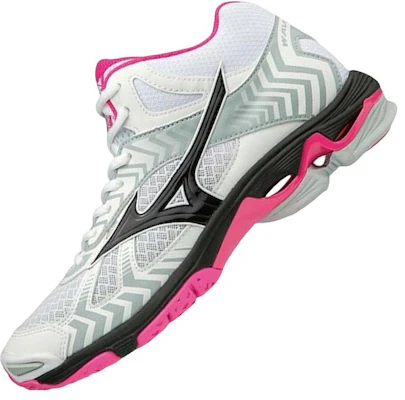 (W) Mizuno Wave Bolt 7 Mid ''Blanc Rose'' V1GC186564 Lookbook (W) Mizuno Wave Bolt 7 Mid ''Blanc Rose'' V1GC186564
