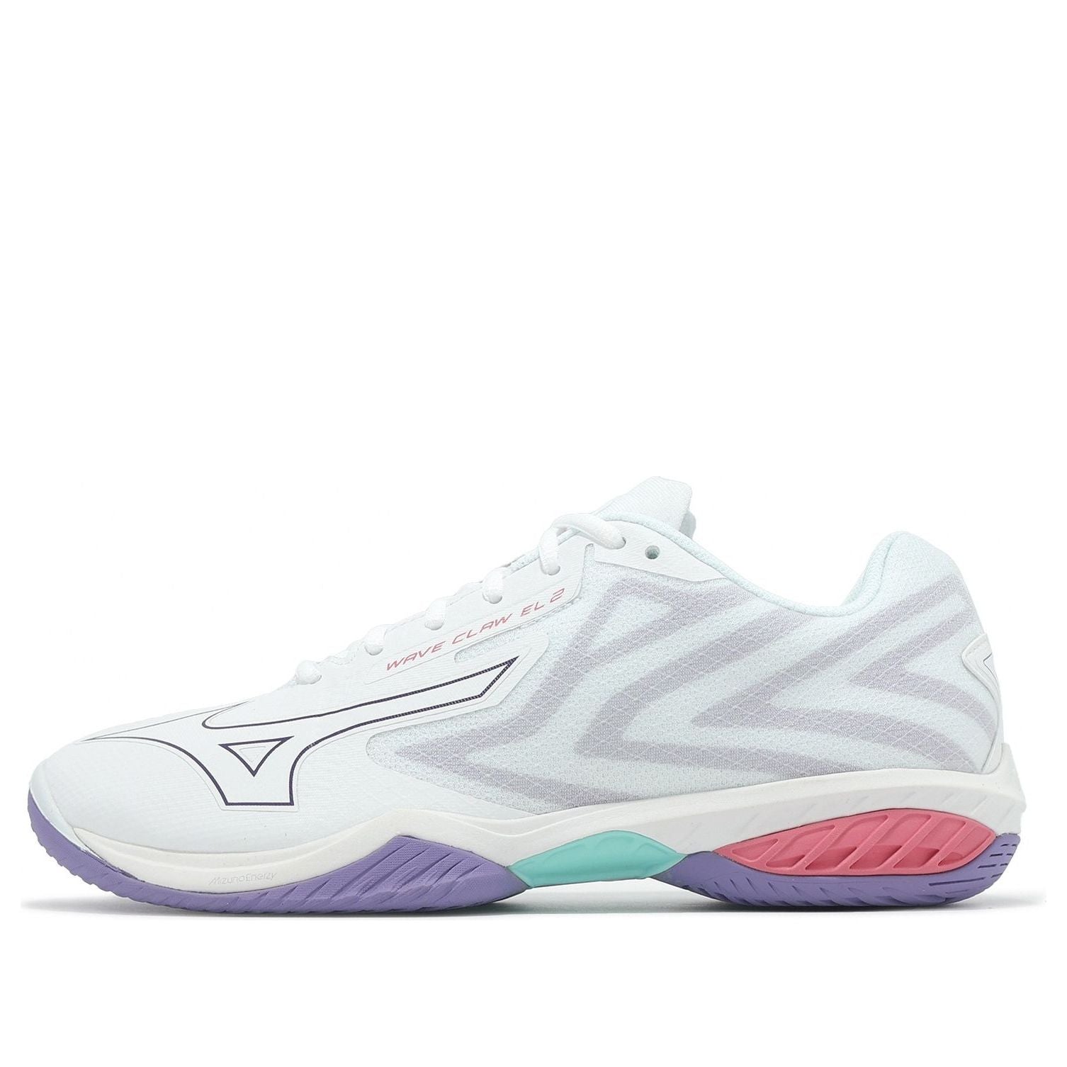 (W) Mizuno Wave Claw EL 2 Wide 'Violet Indigo Camellia Rose' 圖 3