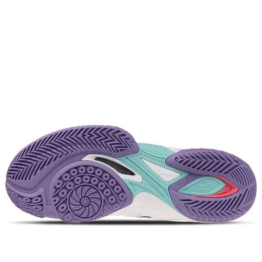 (W) Mizuno Wave Claw EL 2 Wide 'Violet Indigo Camellia Rose' 圖 5