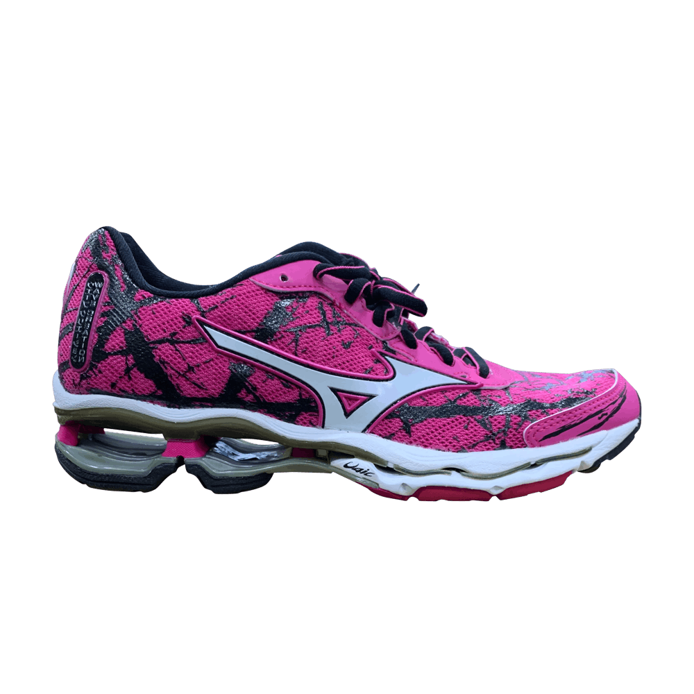 Buy (W) Mizuno Wave Creation 16 'Pink Black' – Kasut Lari Wanita Pink Hitam. J1GD150101