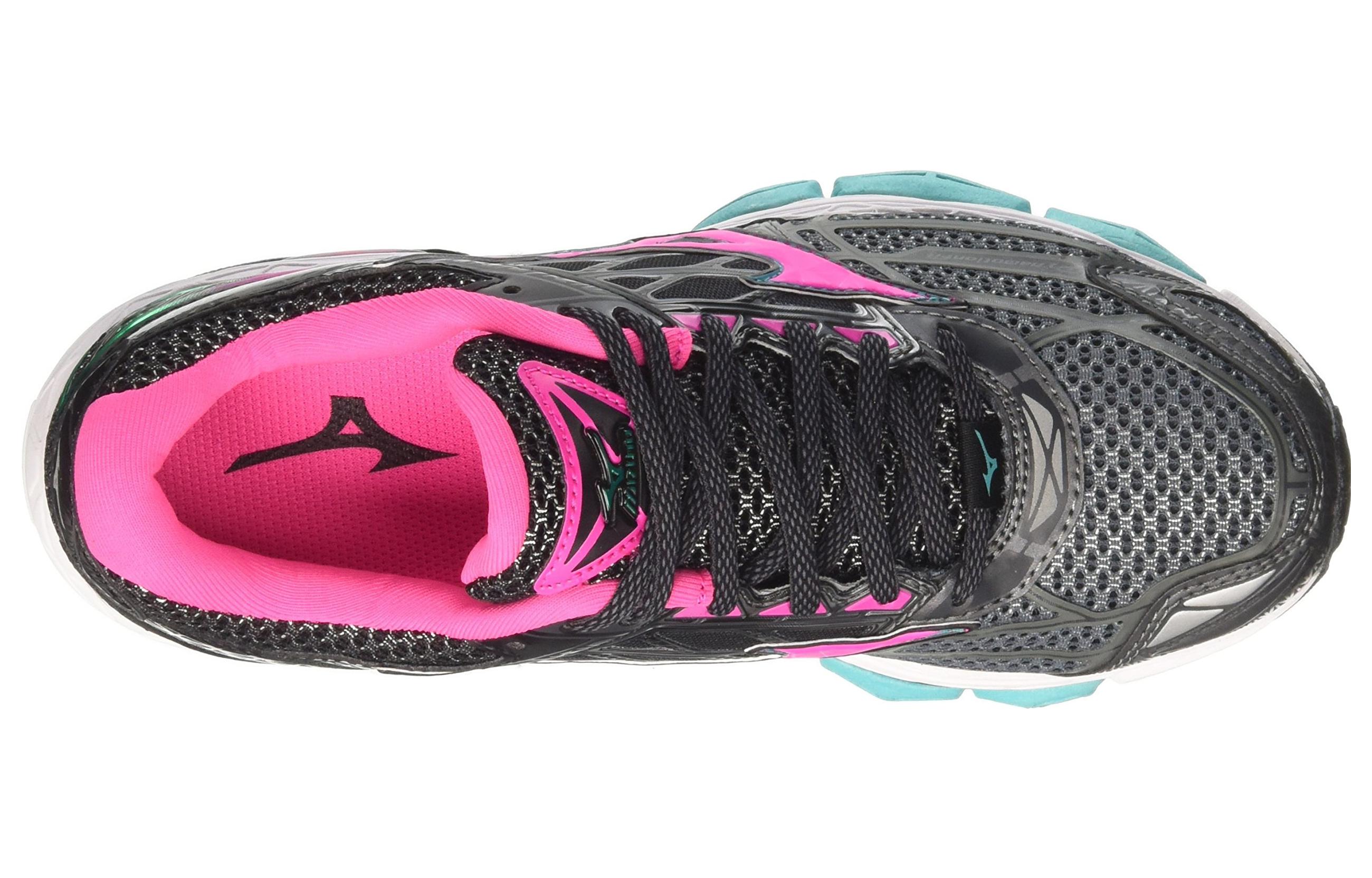 Shop (Women) Mizuno Wave Creation 19 'Grey Pink' J1GD170163