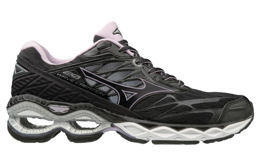 Order (W) Mizuno Wave Creation 20 'Hitam Ungu' 411061-9090