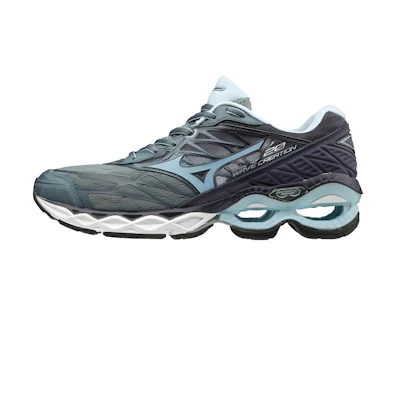 (W) Mizuno Wave Creation 20 'Graphite Cool Blue'
