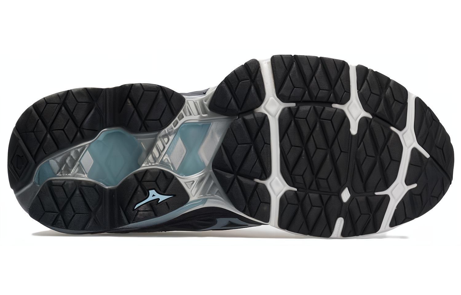 Shop 美津浓創造20 運動減震耐磨低幫跑步鞋 女款 深藍色