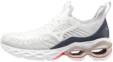 (Women) Mizuno Wave Creation 22 Waveknit 'White Blue' J1GD213301 (Women) Mizuno Wave Creation 22 Waveknit 'White Blue' J1GD213301