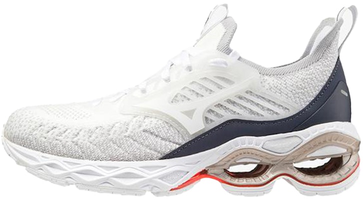 (Women) Mizuno Wave Creation 22 Waveknit 'White Blue' J1GD213301 Buy (Women) Mizuno Wave Creation 22 Waveknit 'White Blue' J1GD213301