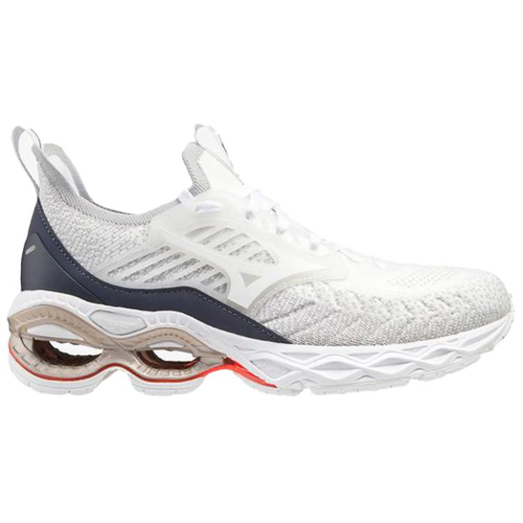 Order (W) Mizuno Wave Creation 22 Waveknit 'Putih Biru' J1GD213301