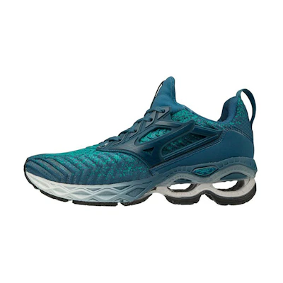 (W) Mizuno Wave Creation Waveknit 2 'Blue'