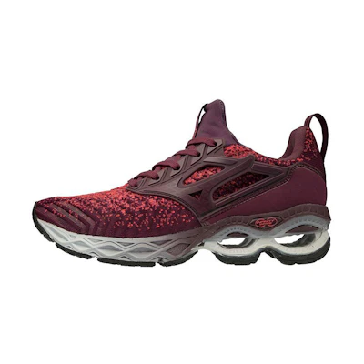 (W) Mizuno Wave Creation Waveknit 2 'Red'