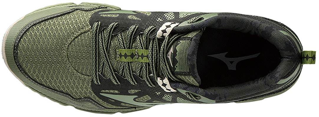 (Women) Mizuno Wave Daichi 4 'Green-Black' J1GK197132 Lookbook (Women) Mizuno Wave Daichi 4 'Green-Black' J1GK197132