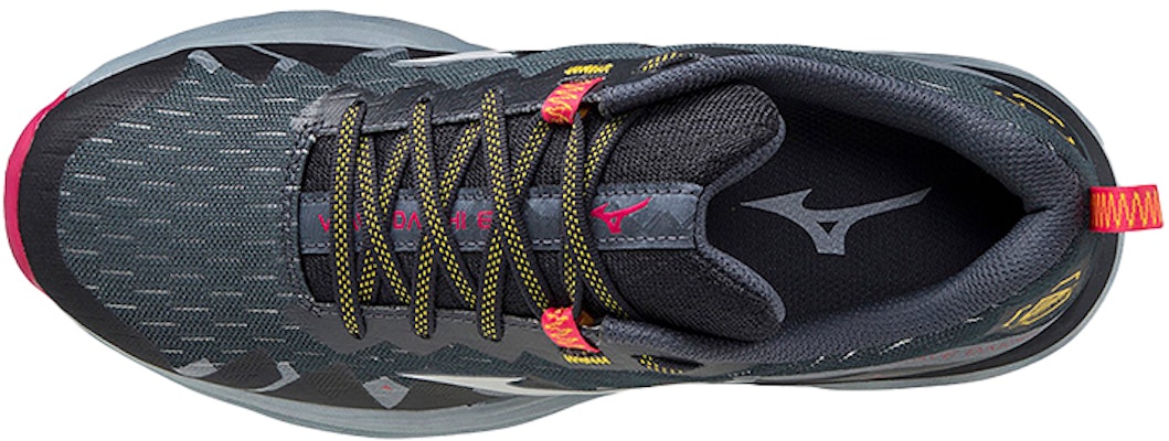 (W) Mizuno Wave Daichi 6 'Negro Rojo' J1GK217140 Lookbook (W) Mizuno Wave Daichi 6 'Negro Rojo' J1GK217140