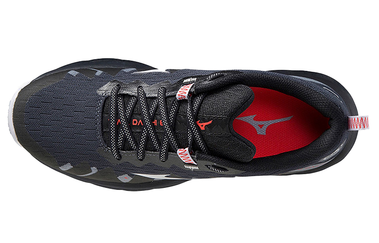 Lookbook (W) Mizuno Wave Daichi 6 ''Zwart Wit Zilver'' J1GK217109