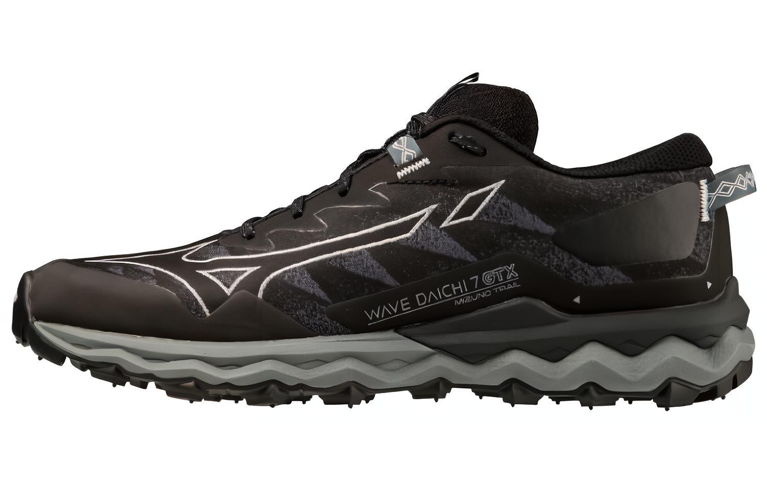 Buy (W) Mizuno Wave Daichi 7 GORE-TEX 'Hitam Cuaca Badai' J1GK225671