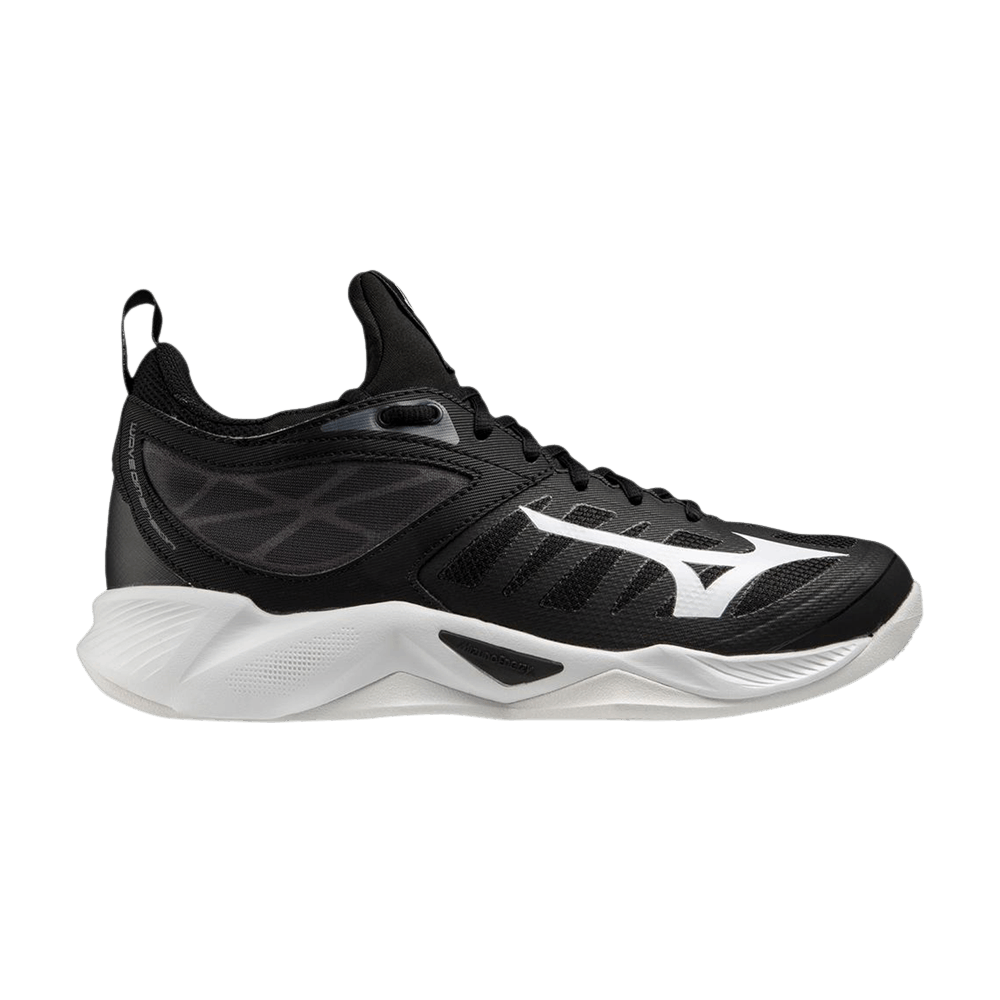 (Women) Mizuno Wave Dimension 'Black White'  430314-9000