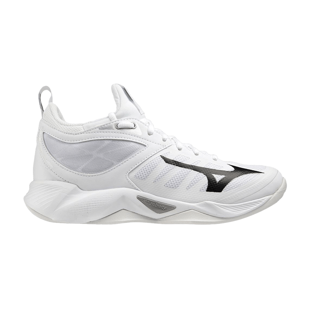 (Women) Mizuno Wave Dimension 'White Black'  430314-0090