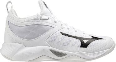 (Women) Mizuno Wave Dimension 'White Black' 430314-0090 (Women) Mizuno Wave Dimension 'White Black' 430314-0090