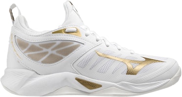 (Women) Mizuno Wave Dimension 'White Gold' 430314-0074 (Women) Mizuno Wave Dimension 'White Gold' 430314-0074