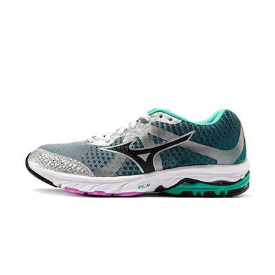 (W) Mizuno Wave Elevation 'Teal Green Purple'