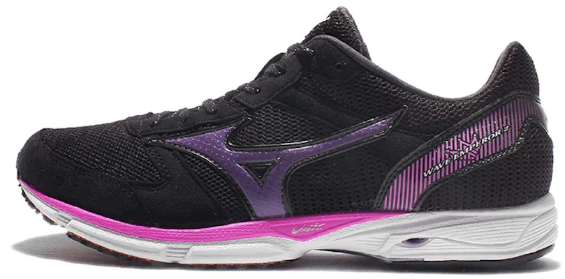 Mizuno Wave Emperor 2 低筒 跑步鞋 女款 黑紫白 Buy Mizuno Wave Emperor 2 低筒 跑步鞋 女款 黑紫白