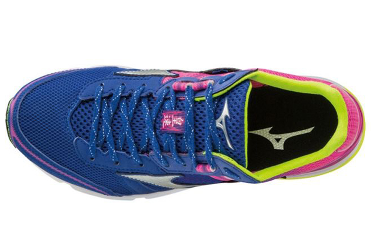 Lookbook 美津濃 Wave Emperor 3 防滑耐磨 低筒 跑步鞋 女款 粉藍色