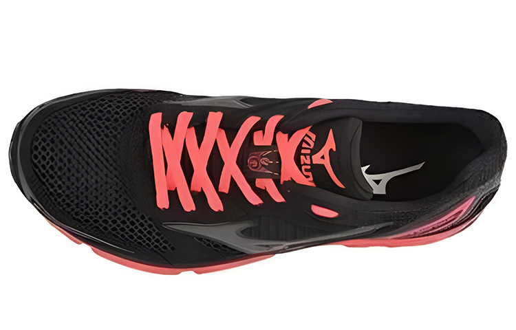 Lookbook (W) ミズノ ウェーブエンペラー 黒赤 (Mizuno Ueebuenperaa Kuroaka) J1GB167689